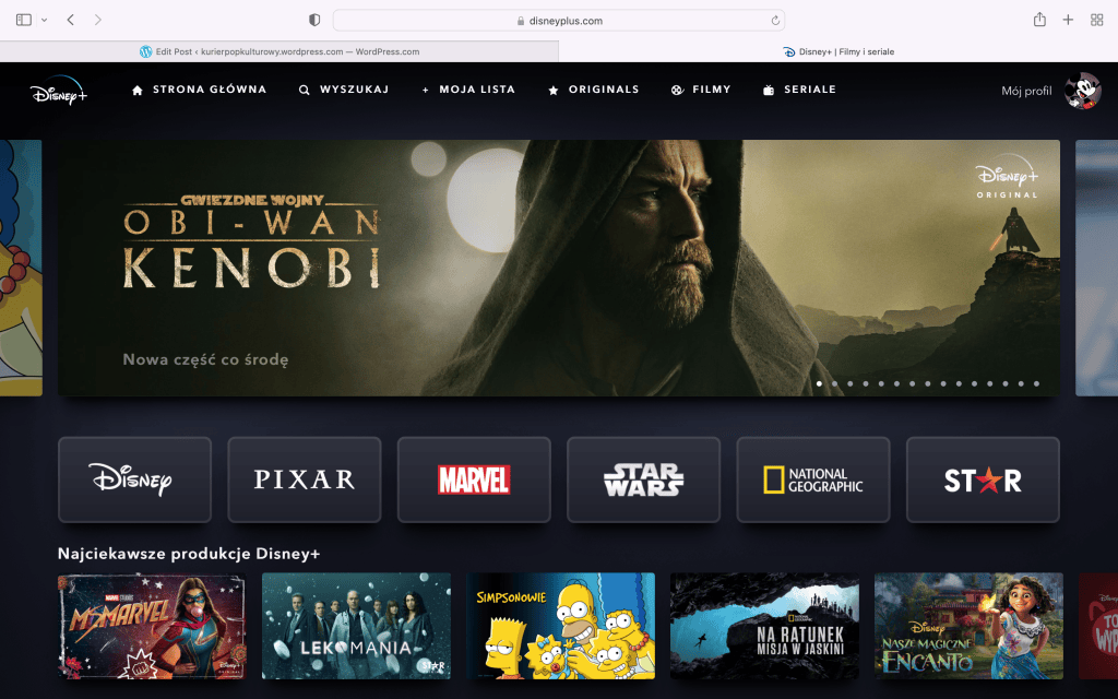 Od dzisiaj Disney+ w&nbsp;Polsce